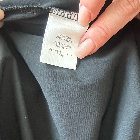 Paper Bag Waist Techno Tapered Pants - Picture 12 of 12